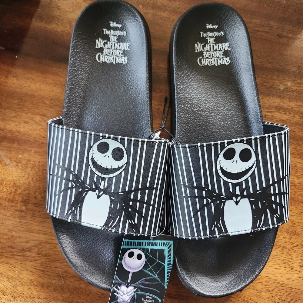Disney Tim Burton's The Nightmare Before Christmas Jack Skellington Slide Sz 12